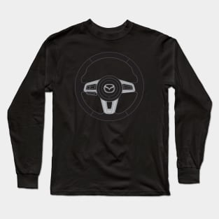 ND Roadster Steering wheel Long Sleeve T-Shirt